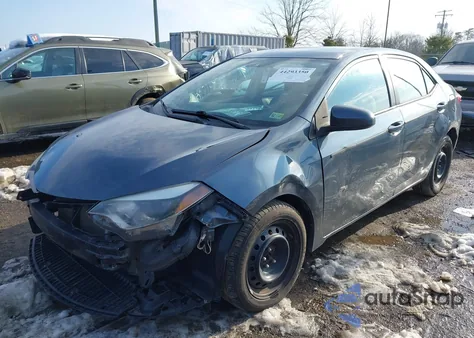 2015 Toyota Corolla Le from USA, damaged, VIN 2T1BURHE3FC441394